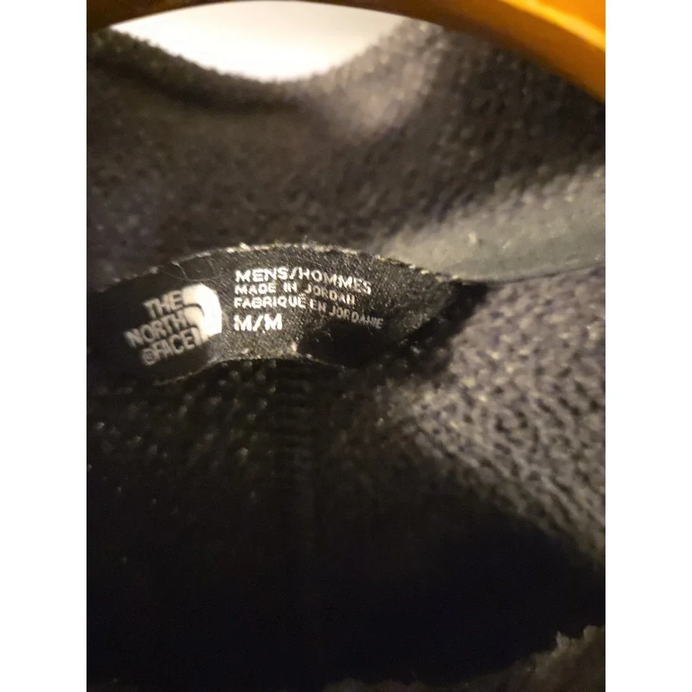 The North‎ Face 1/4 Zip Fleece Pullover Men's Size Medium  Charcoal Gray Jacket